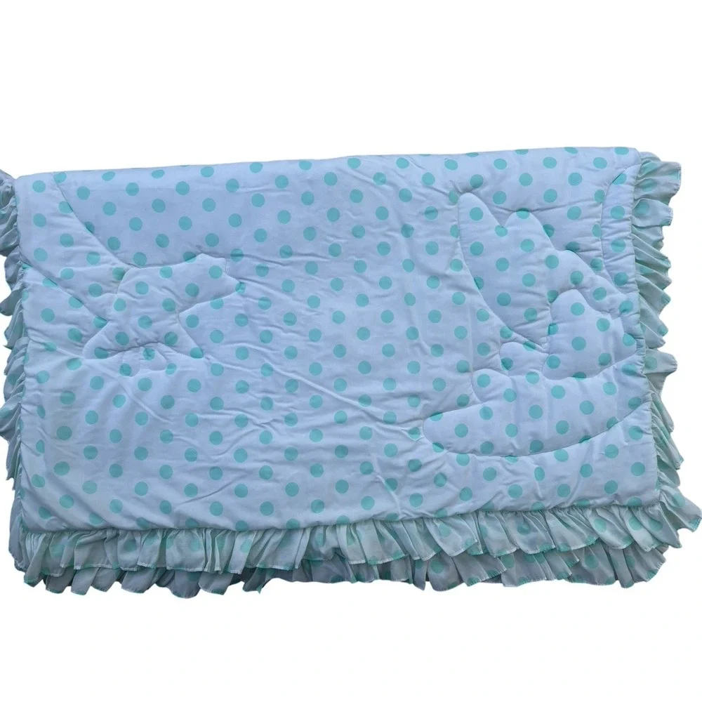 Baby Comforter and Wall Hanging Jungle Animals‎ Blue Green